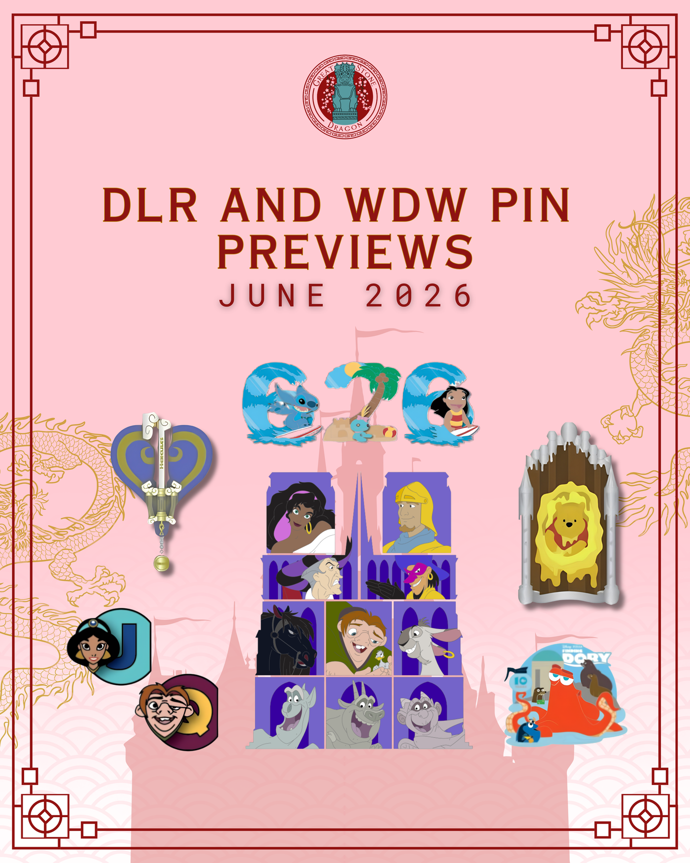 June WDW/DLR 2025 Releases page 1