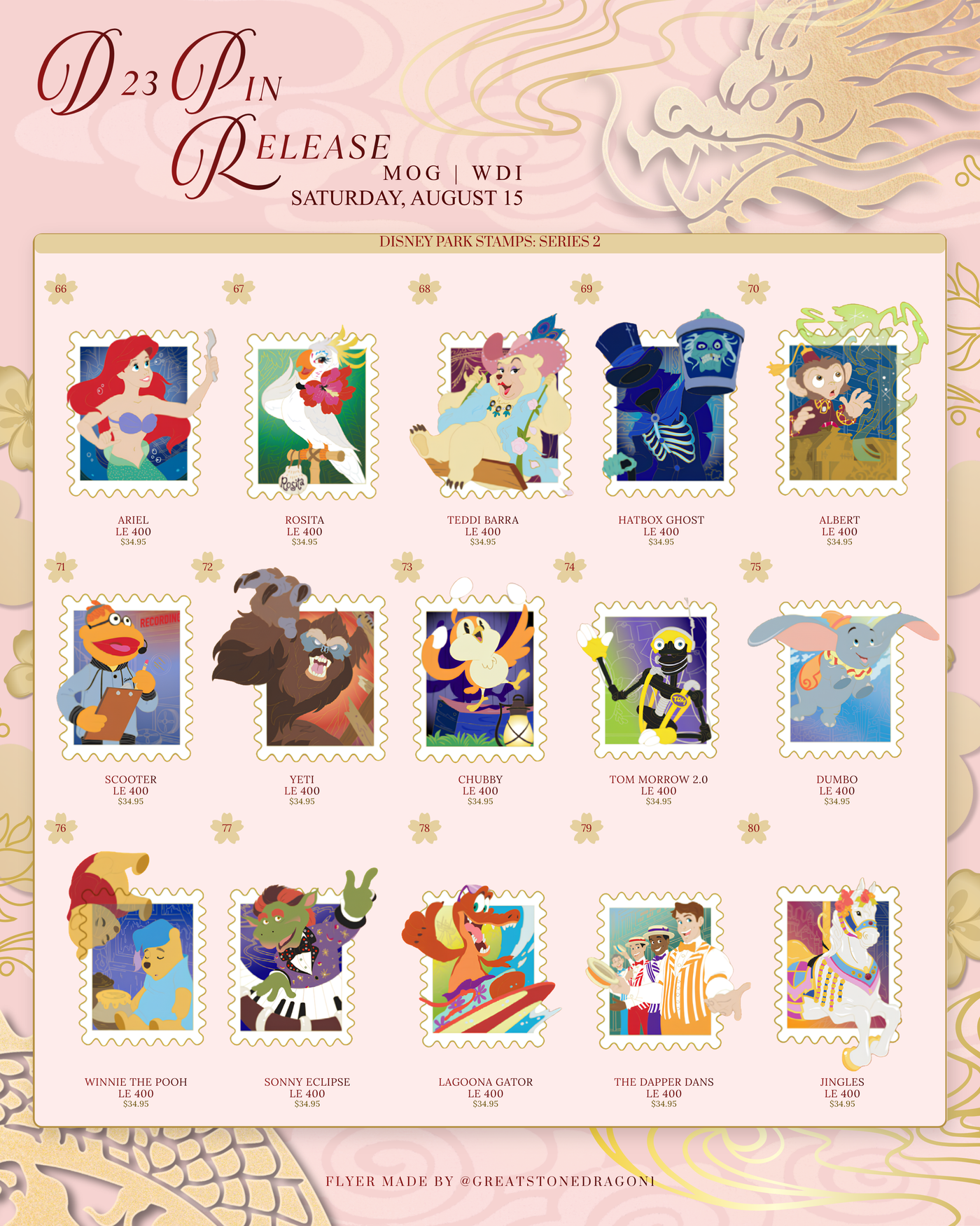 D23 Saturday Flyer page 2