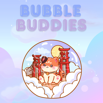 Mochi– Bubble Buddies Sticker