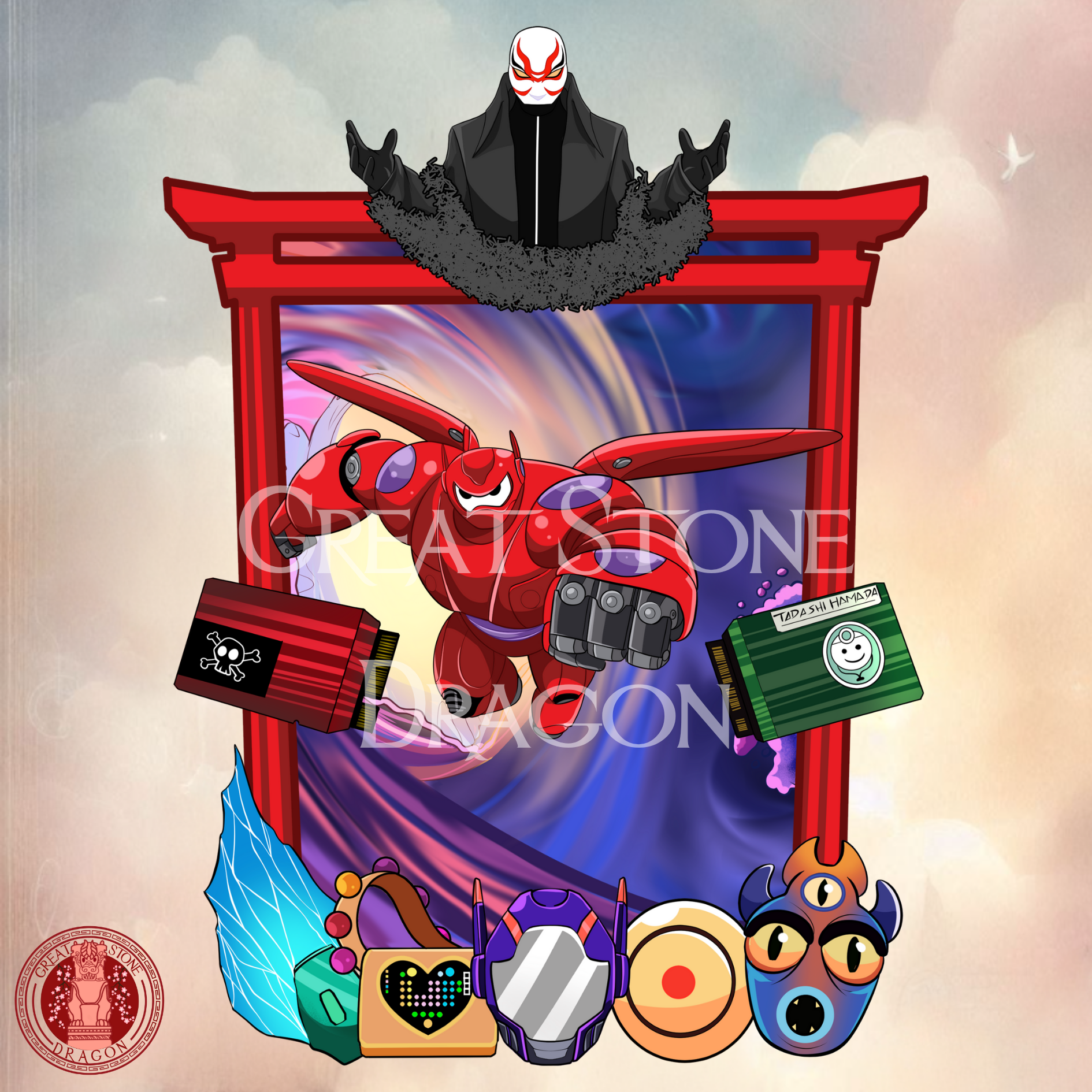 PREORDER: Armored Baymax– Enchanted Doorways Fantasy Pin