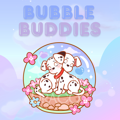 Dalmatians– Bubble Buddies Sticker
