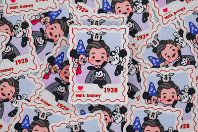 Walt– First Class Postage Sticker