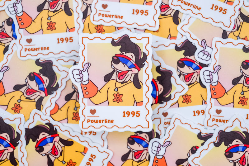 Powerline– First Class Postage Sticker
