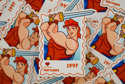 Hercules– First Class Postage Sticker