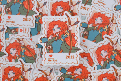 Merida– First Class Postage Sticker