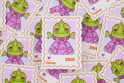 Pascal– First Class Postage Sticker