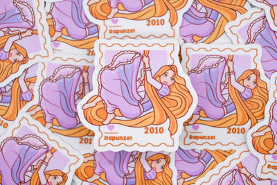 Rapunzel– First Class Postage Sticker