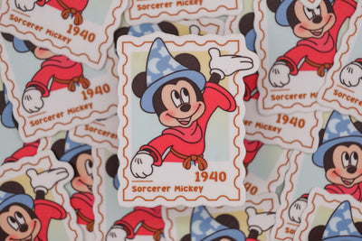 Sorcerer Mickey– First Class Postage Sticker