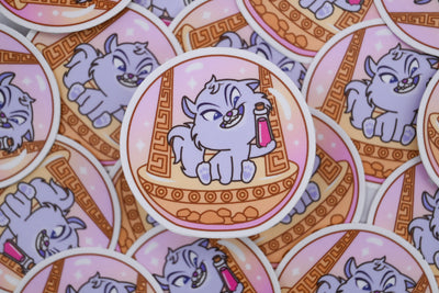 Yzma– Bubble Buddies Sticker